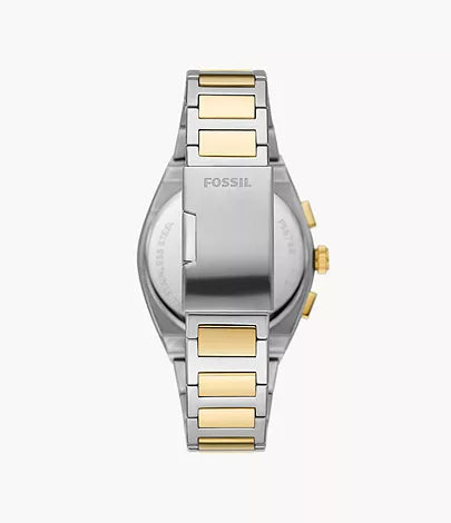 Men's Fossil Everett Chronograph Two-Tone Stainless Steel Watch - FS5796
